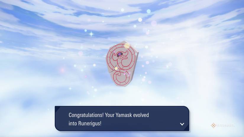 Runerigus Evolved in Pokemon Legends: Z-A.