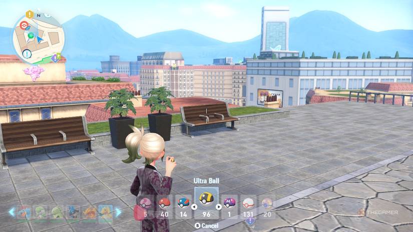 Sasse's Correct Bench in Pokemon Legends: Z-A.