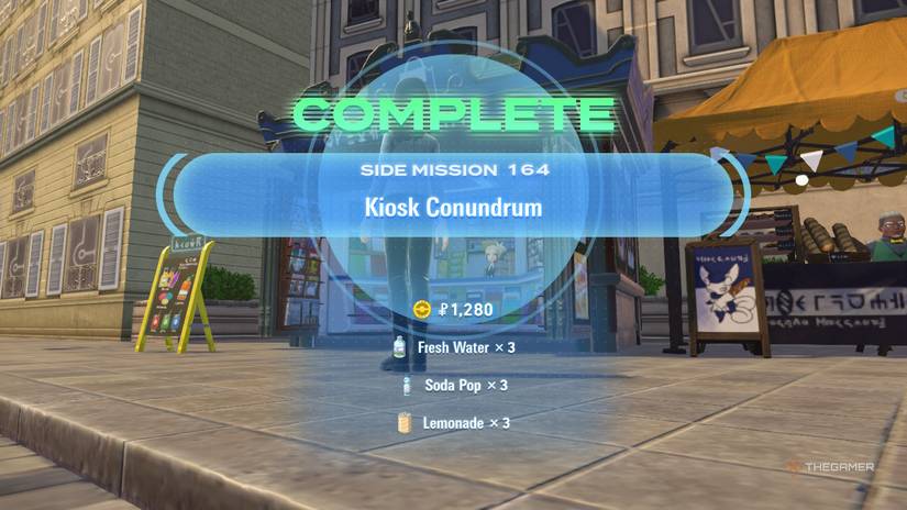 The Kiosk Conundrum Reward in Pokemon Legends: Z-A.