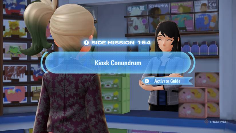 The Kiosk Conundrum Start in Pokemon Legends: Z-A.