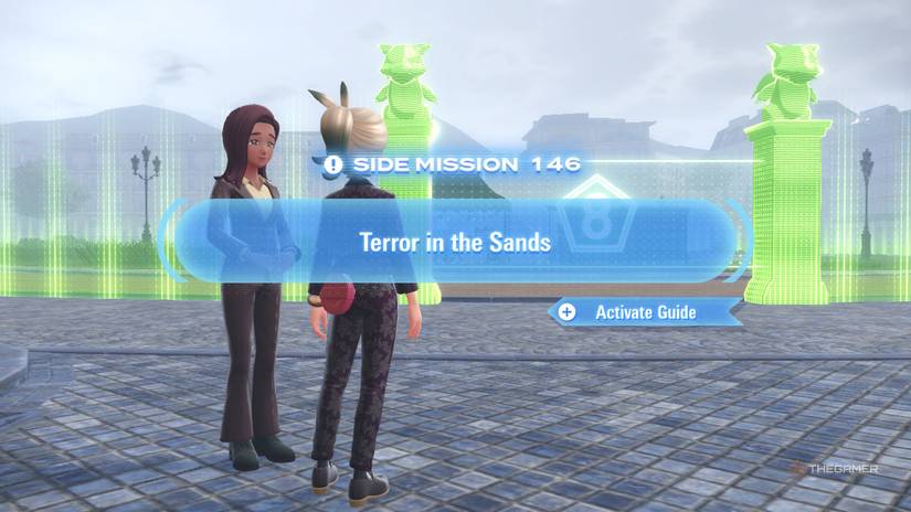 The Terror In The Sands Start in Pokemon Legends: Z-A.