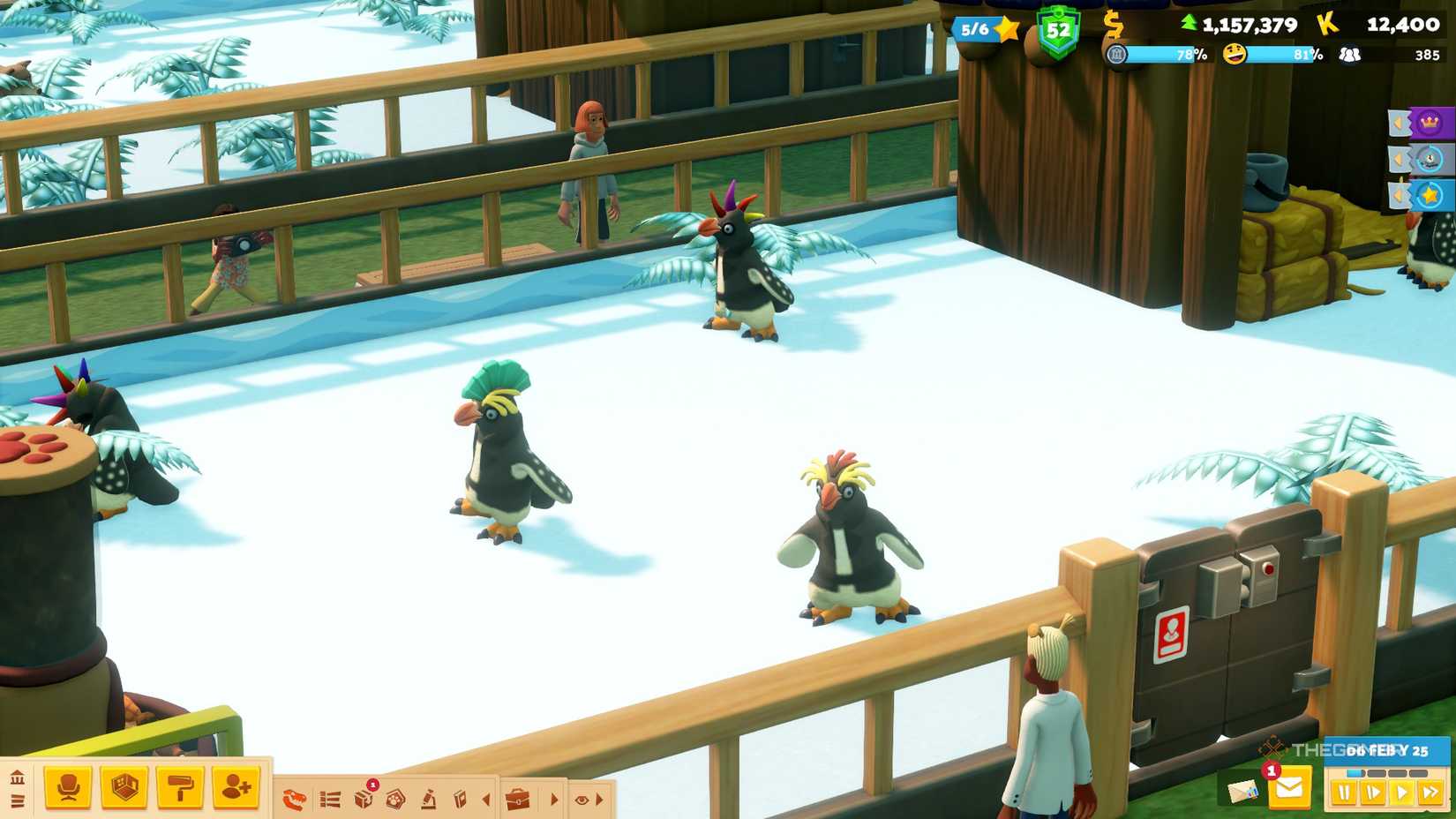 Rockquaffer Penguins in Two Point Museum Zooseum.