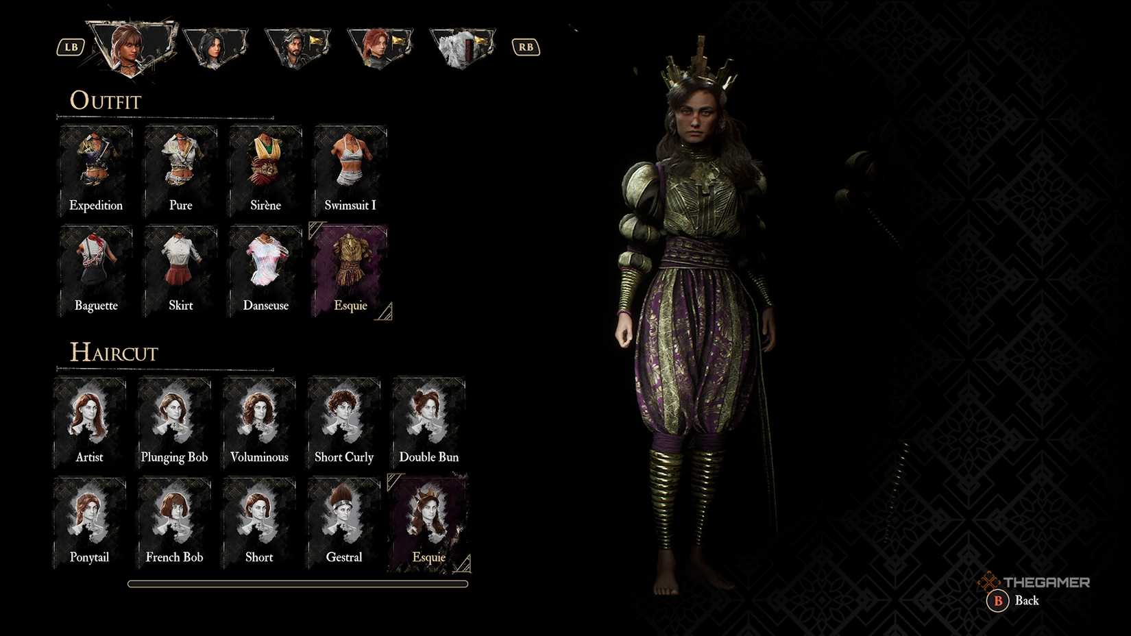 Sciel wearing the Esquie haircut in Clair Obscur Expedition 33.