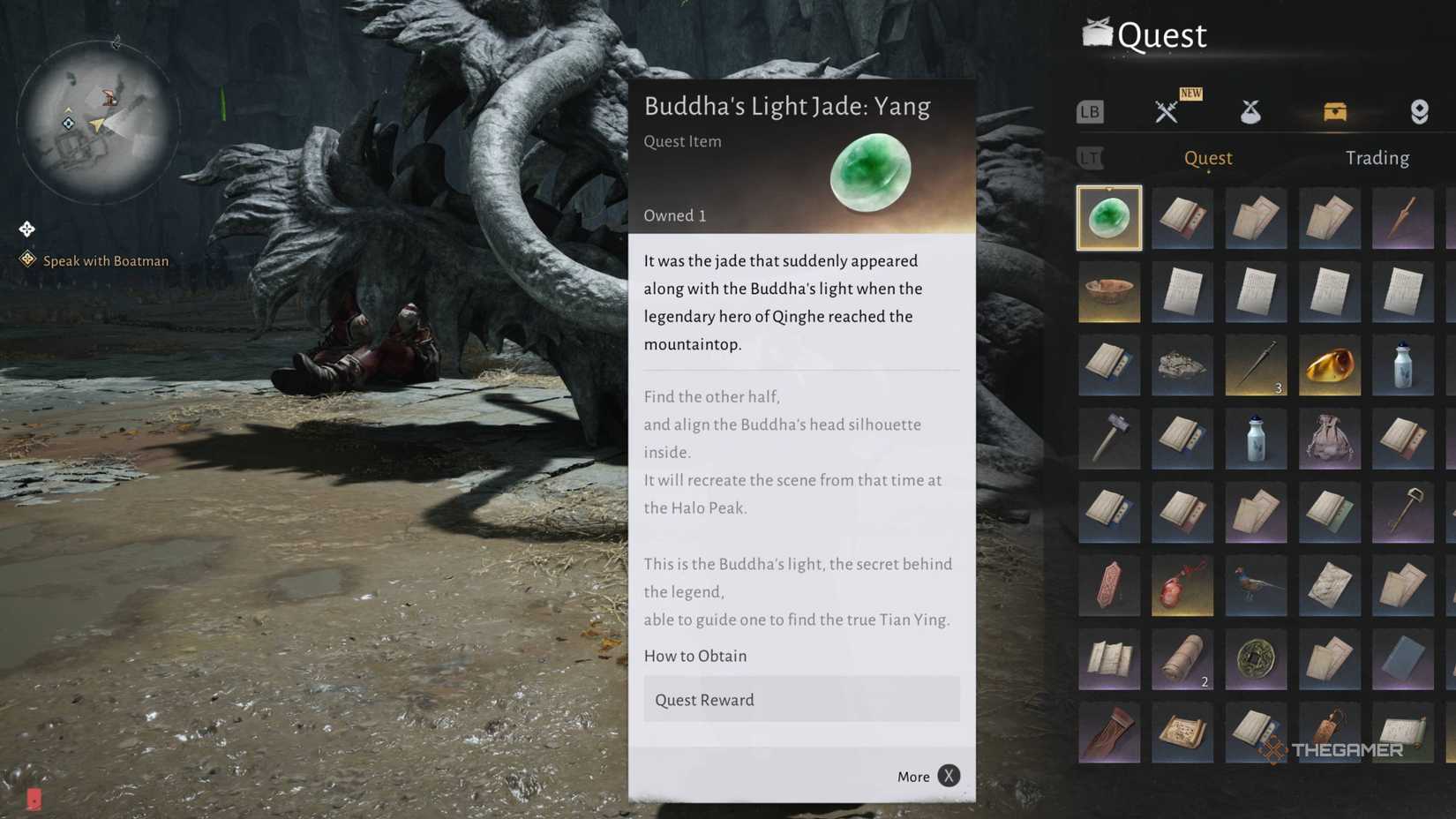 The Buddha's Light Jade yang piece in where winds meet.