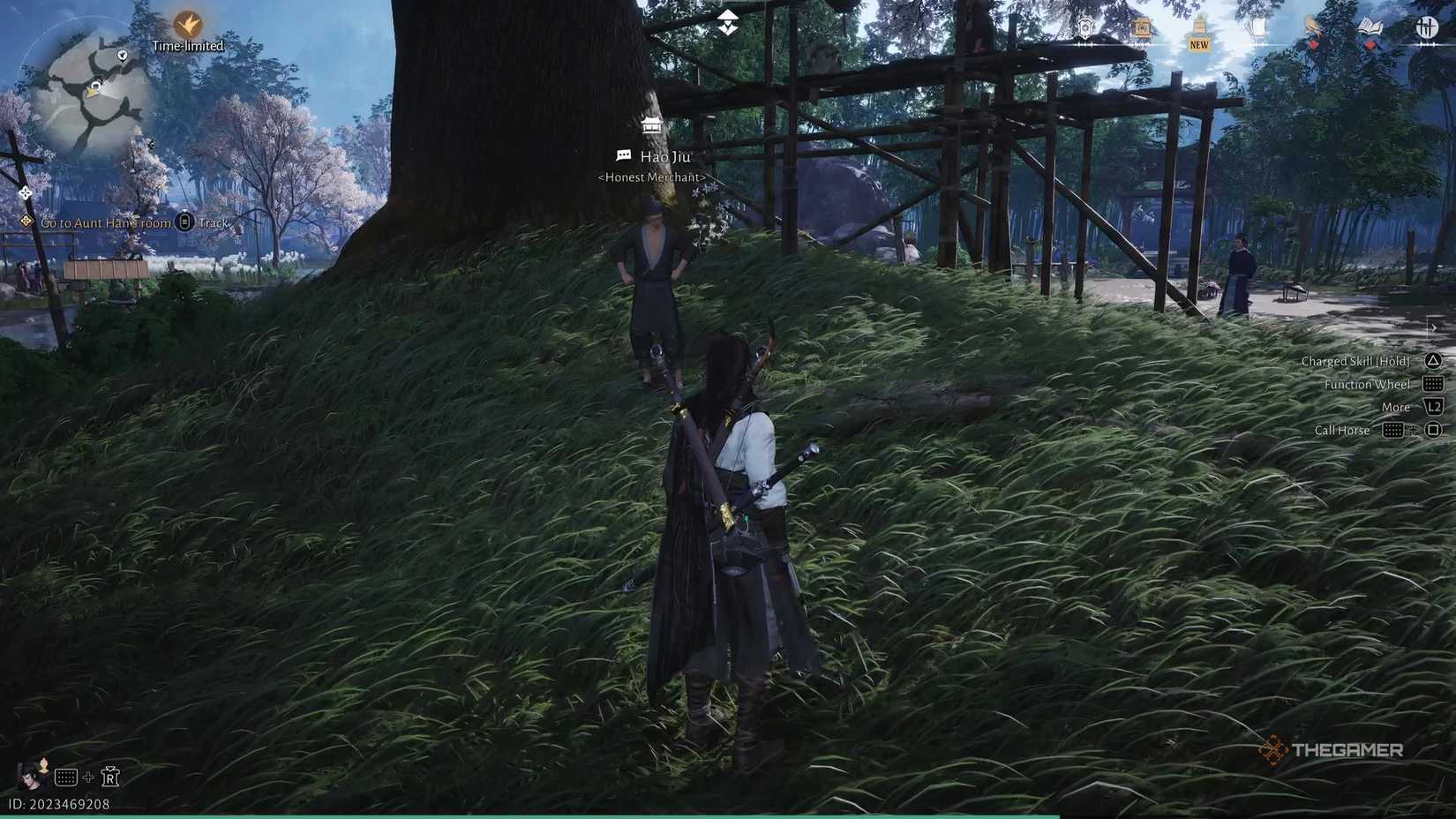 The Honest Merchant, Hao Jiu in Where Winds Meet, who sells for the Drunken Poet Mystic Skill.