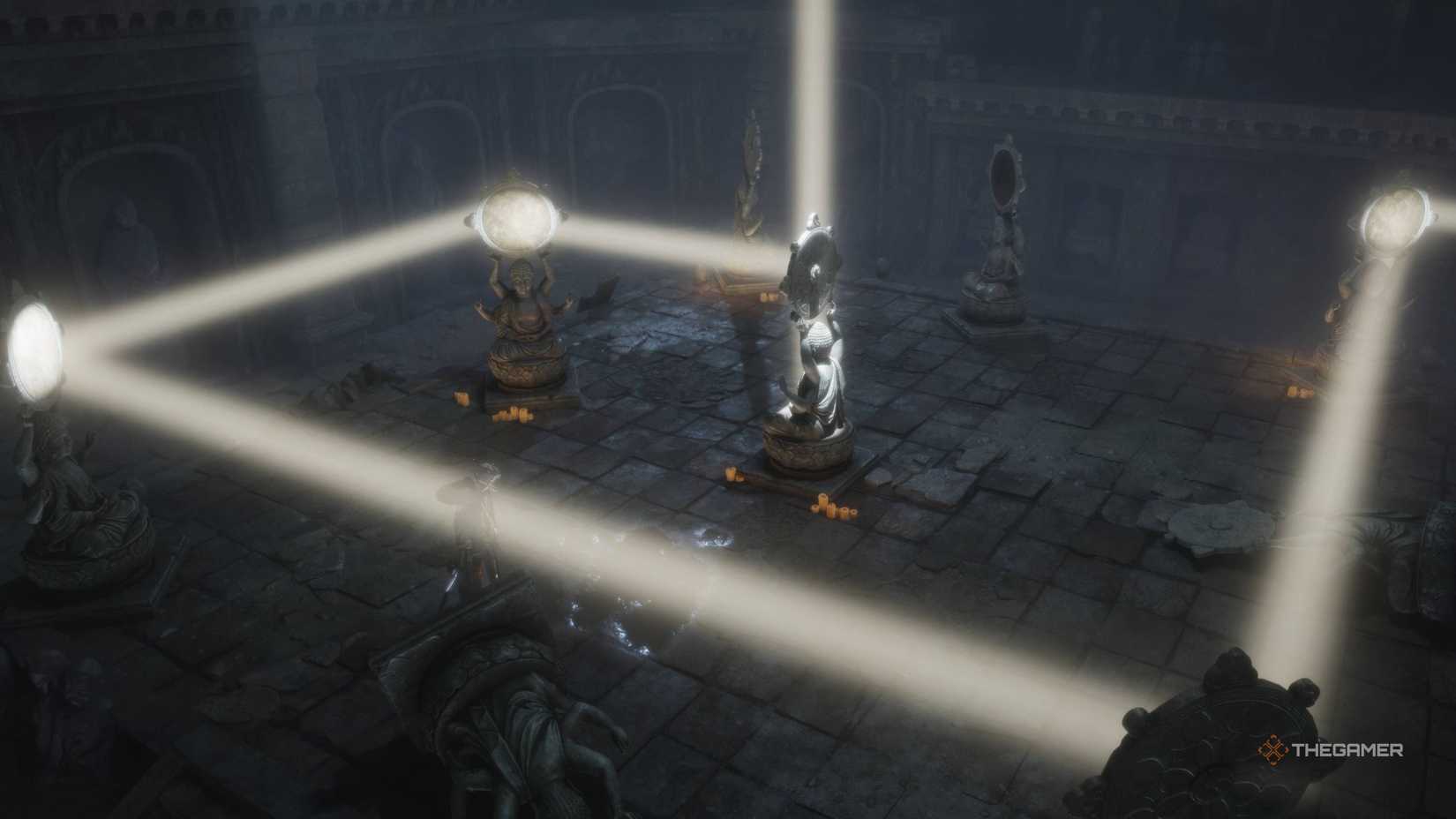 The solution to a light puzzle in where winds meet.