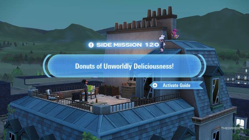 The start of the DLC in Pokemon Legends Z A.