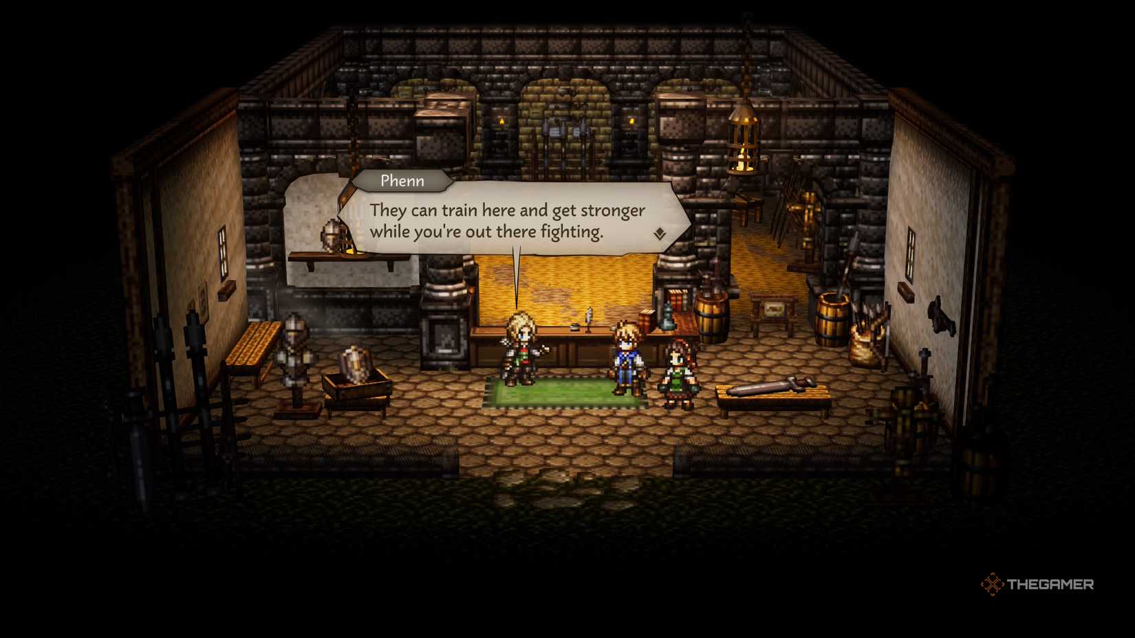 Training faiclity in Wishvale.