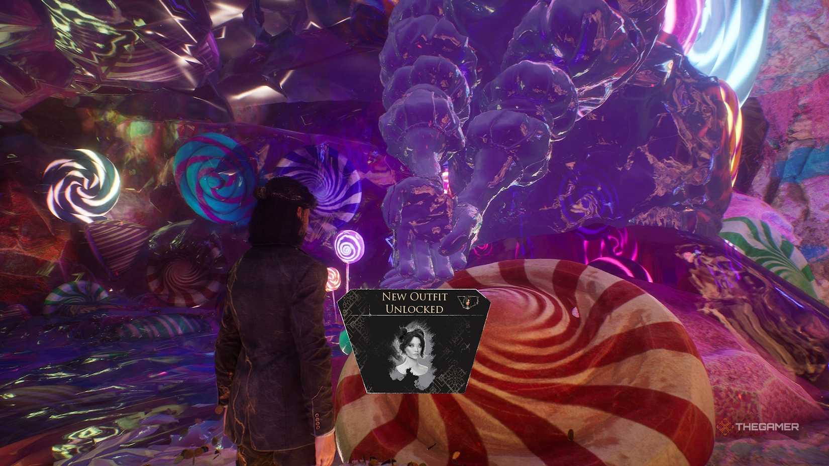 Verso picking up lune double bun hairstyle in Clair Obscur Expedition 33.