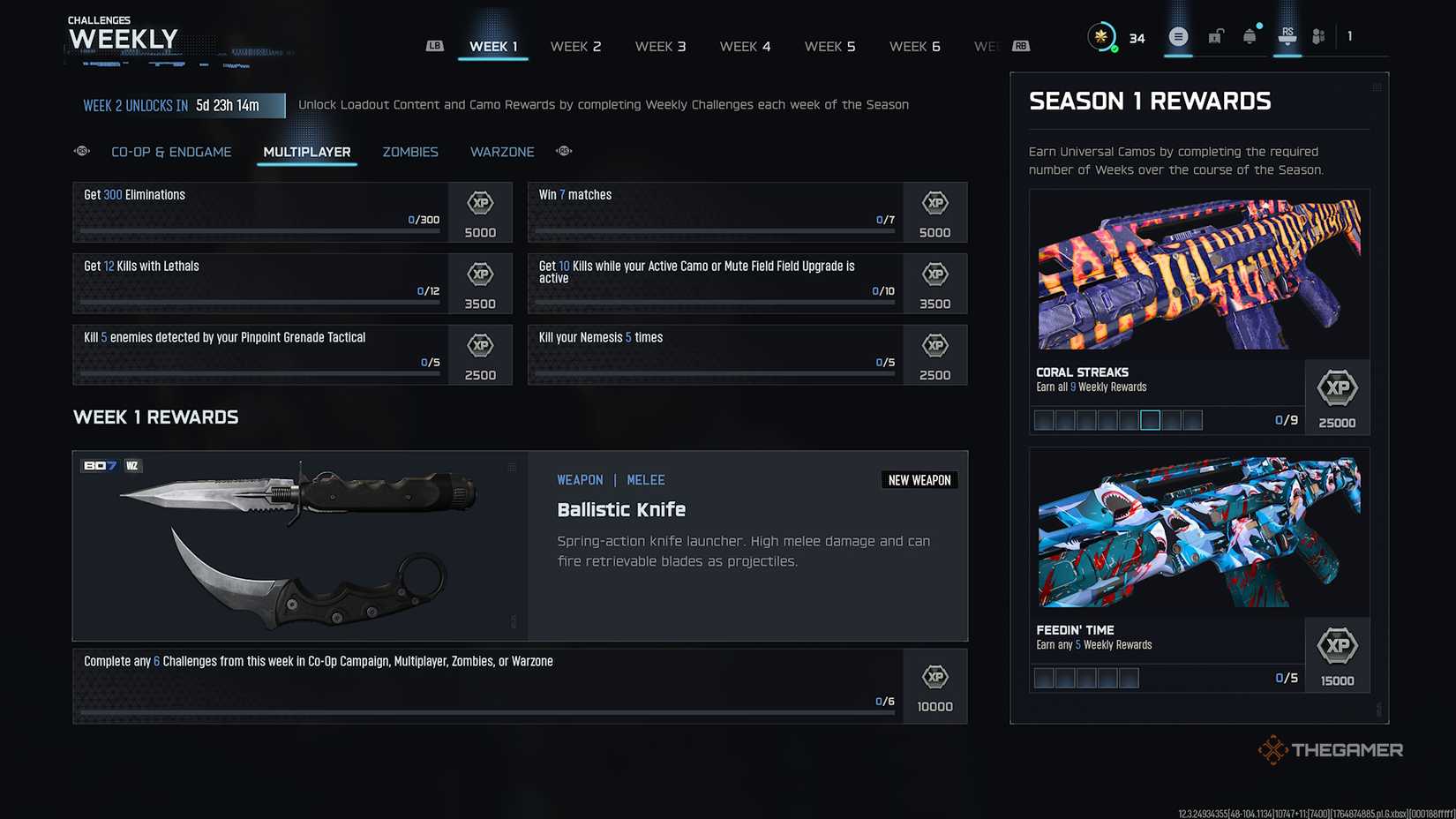 Weekly challenges in Call of Duty: Black Ops 7.