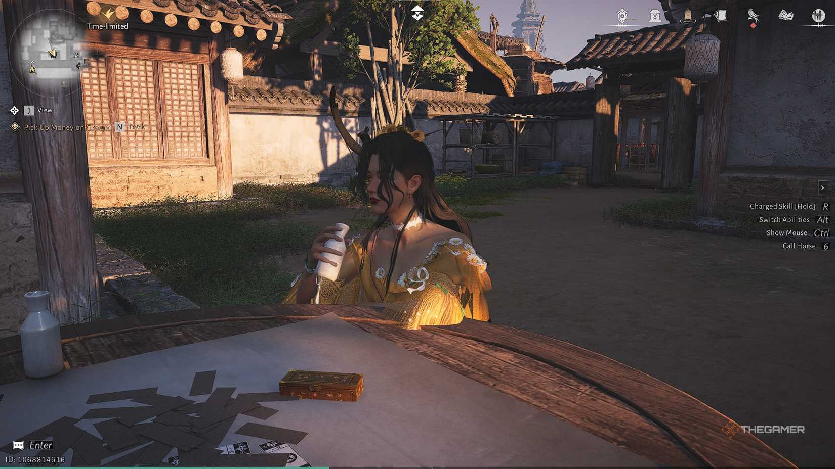 Where Winds Meet Drinking at the Madaio table in Kaifeng.