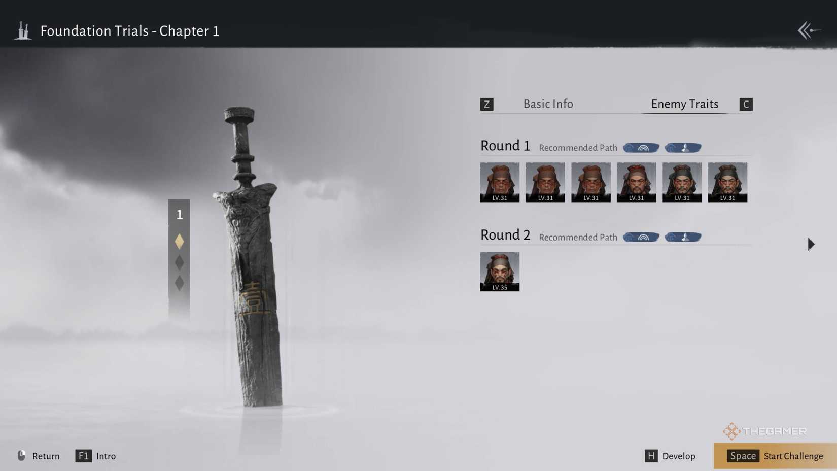 Where winds meet taiping mausoleum trial enemy waves in menu.