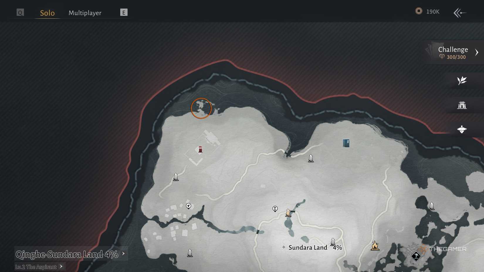 World boss Coffin Keeper Lord location in Where Winds Meet.