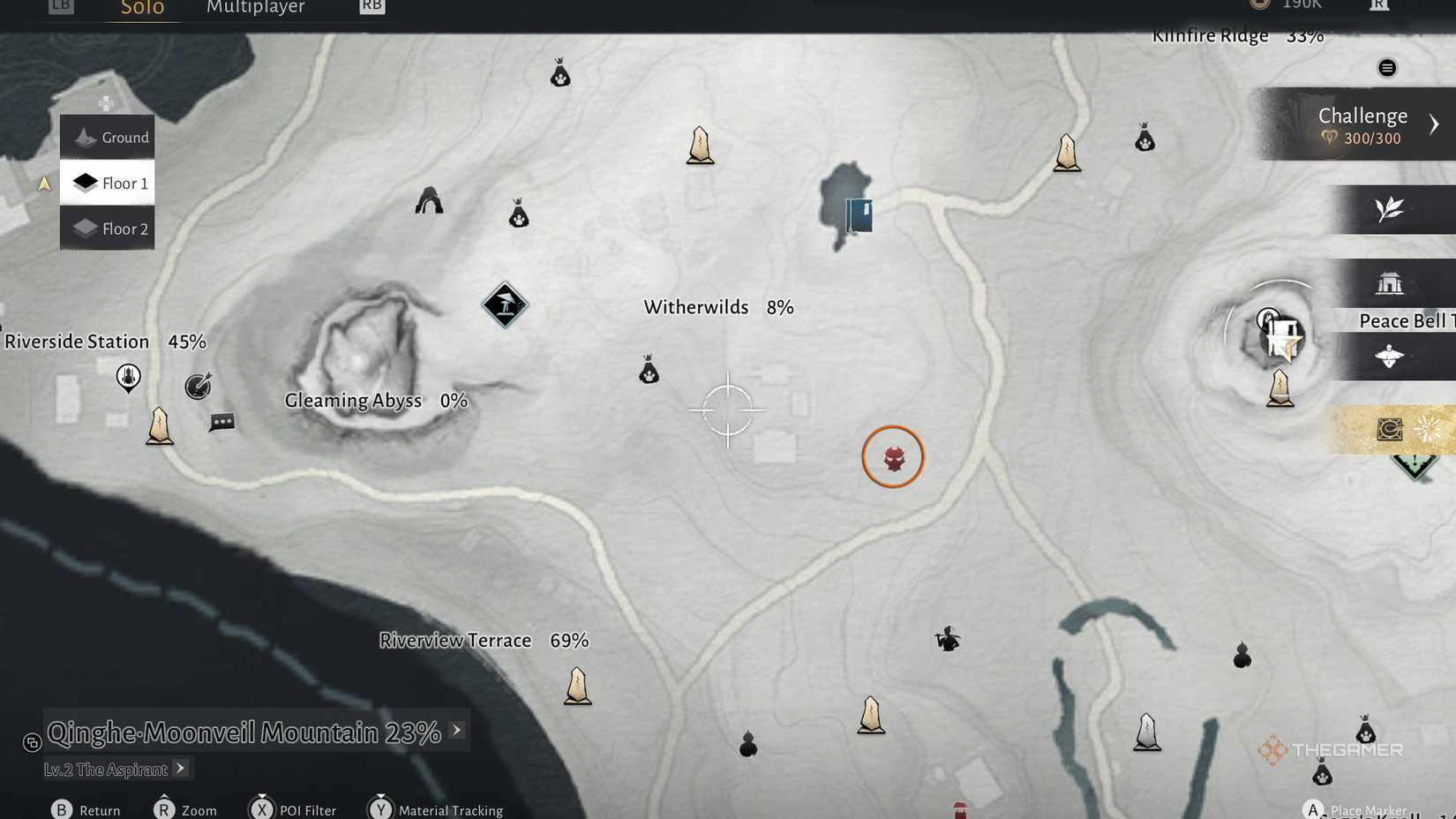 World Boss Earth Fiend Deity location in Where Winds Meet.