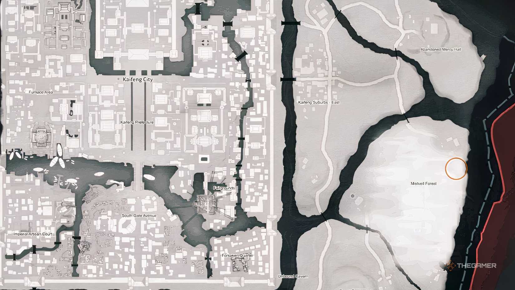 World boss Ghost Master location in Where Winds Meet.