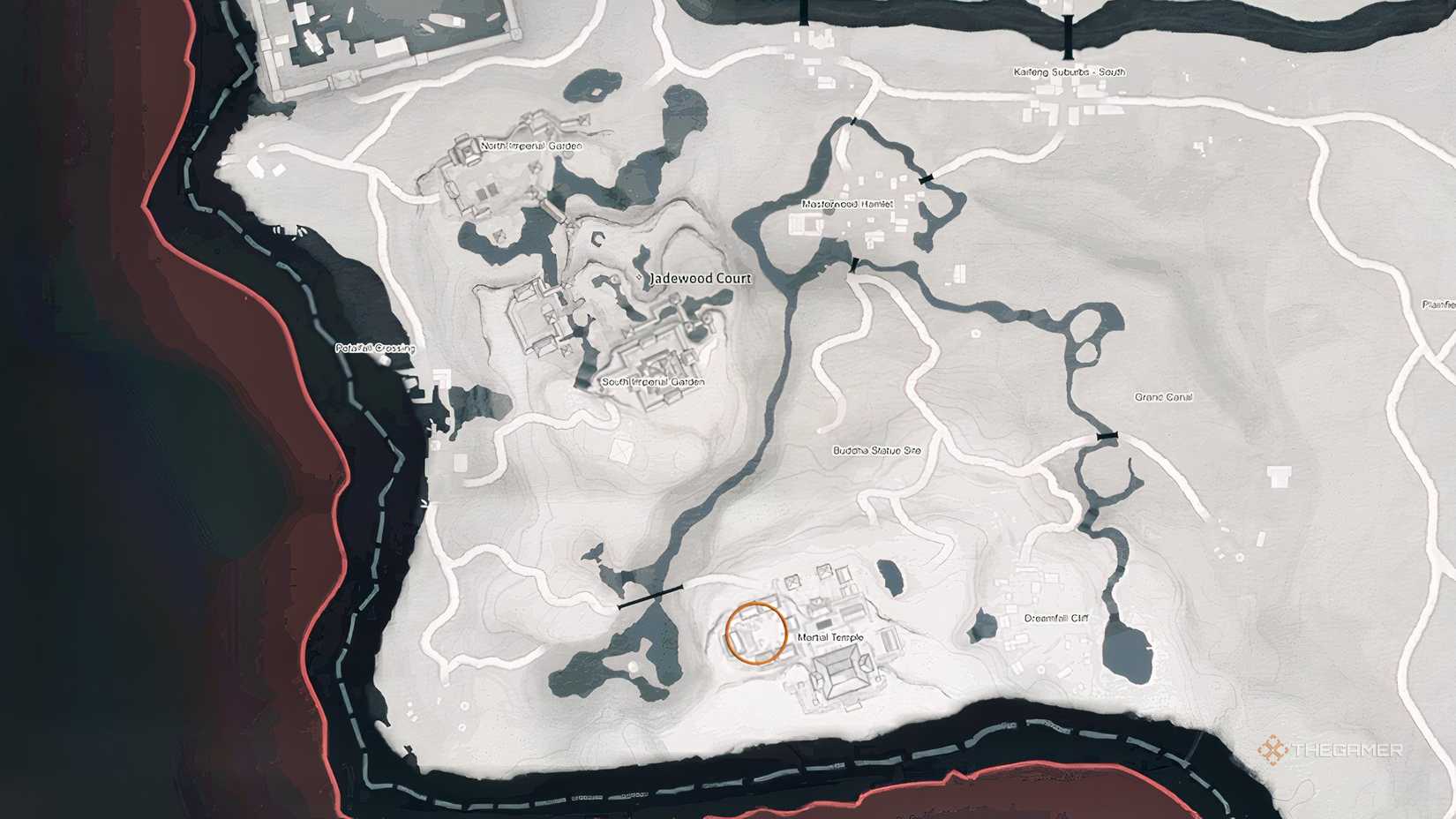 World boss Nameless General location in Where Winds Meet.