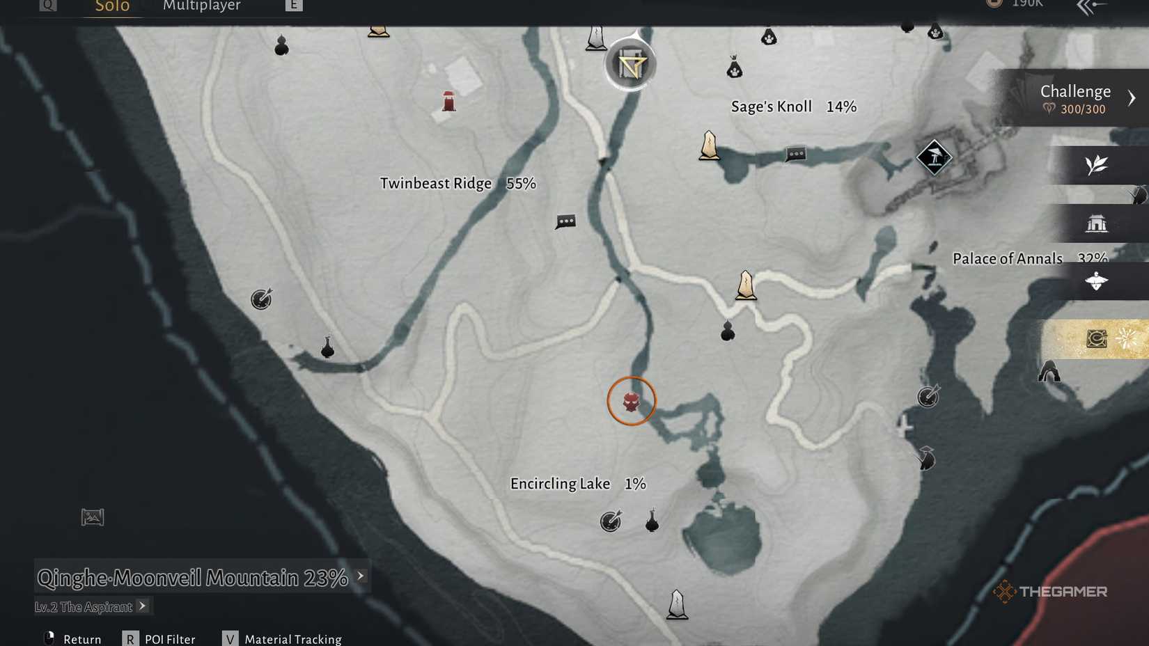 World Boss Snake Doctor location in Where Winds Meet.