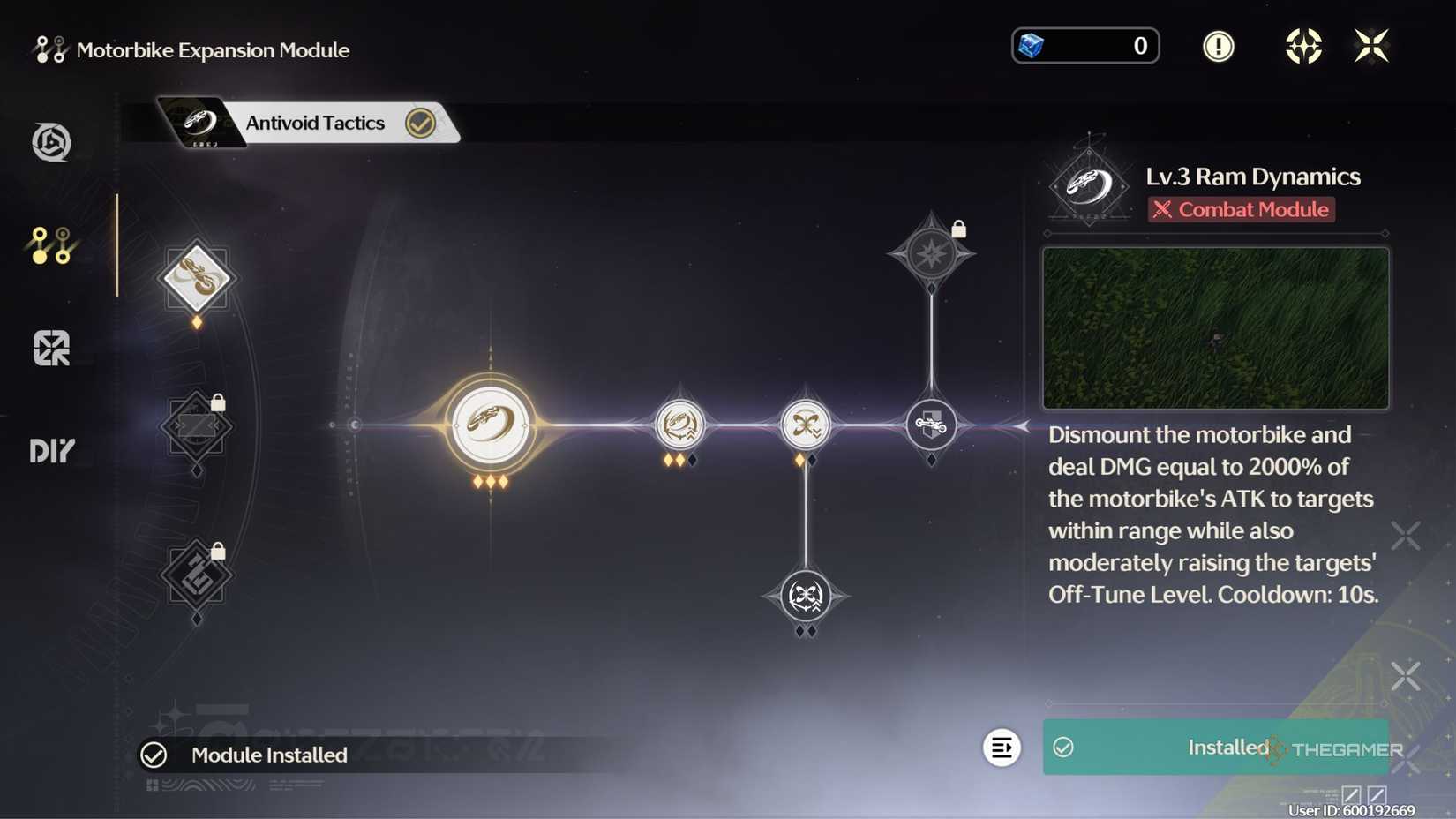 Wuthering Waves Expedition Bike mods description.