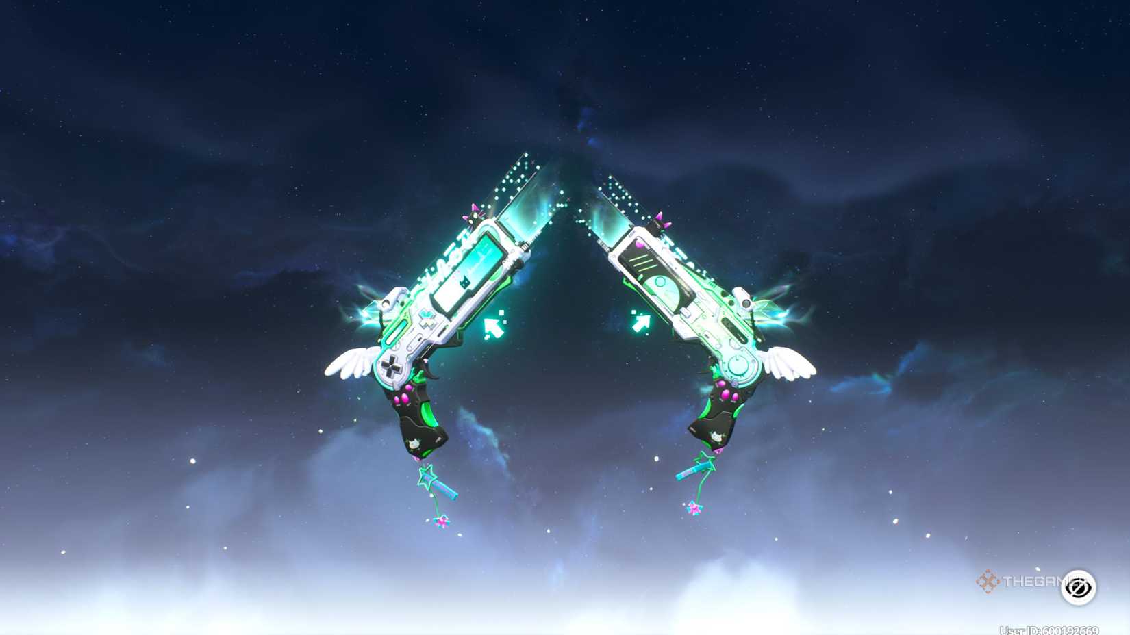 Wuthering Waves Spectrum Blazer pistol on the screen.