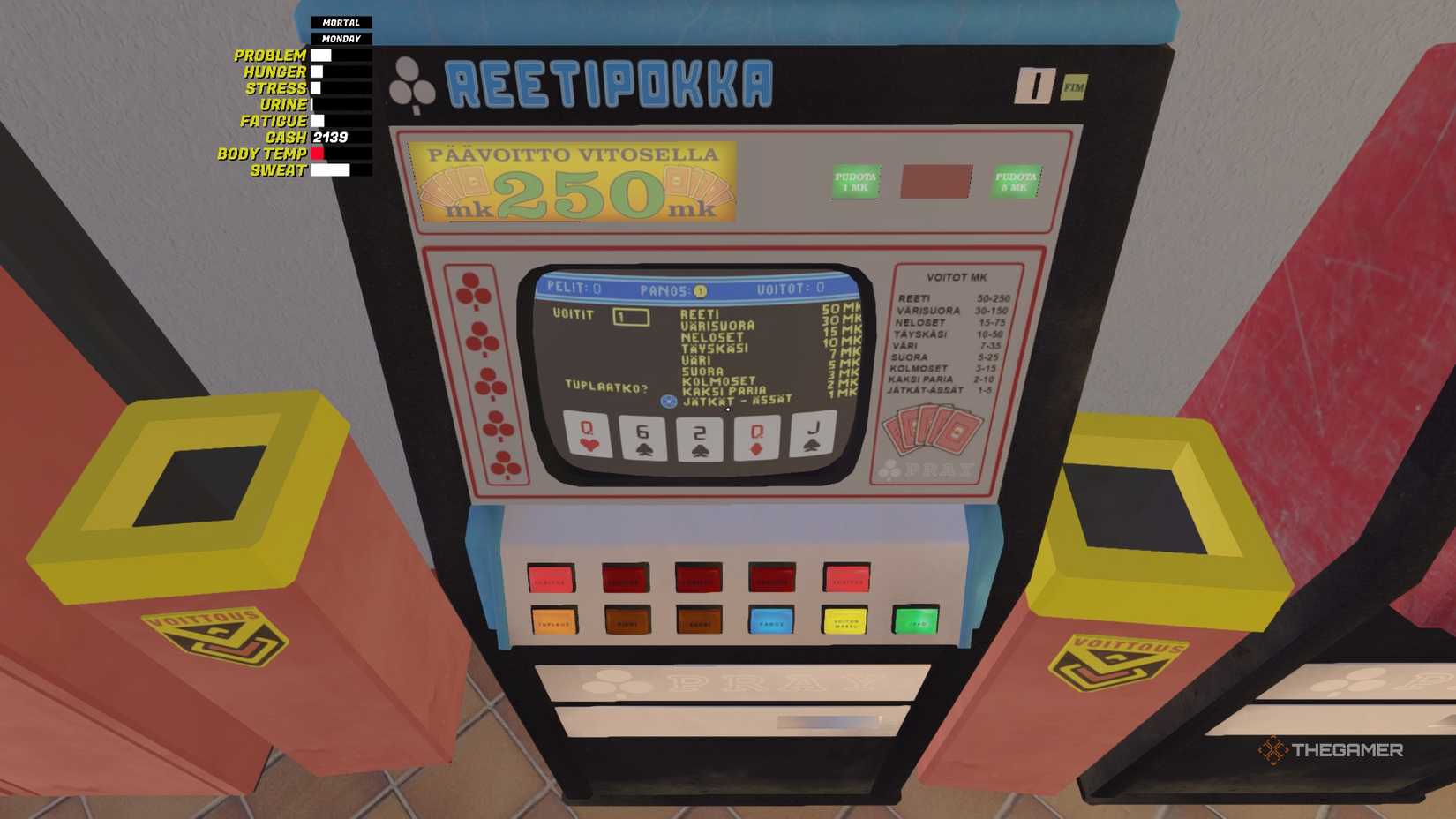 Gambling in My Winter Car.