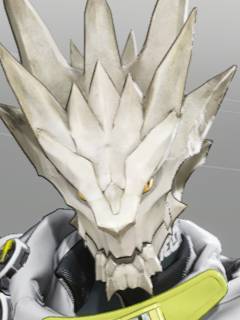 Персонаж Антал, кристаллическое ящерицеподобное существо в Arknights: Endfield.