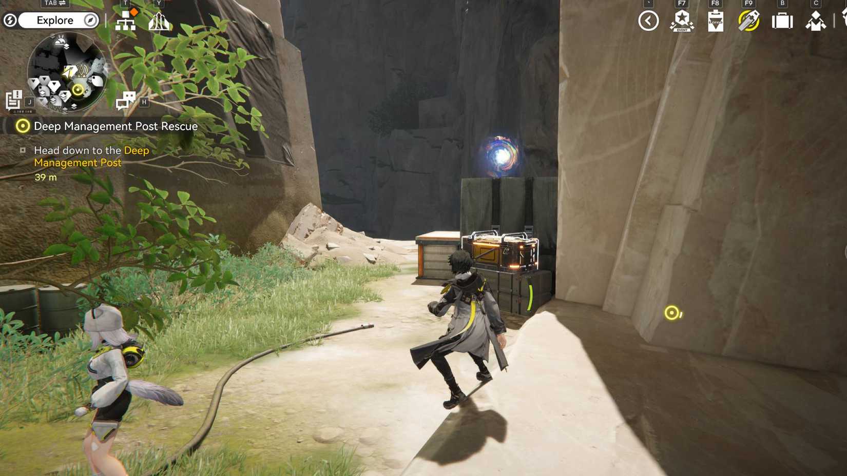 Сундук, сундук и аурилен Глубокого Командного Пункта