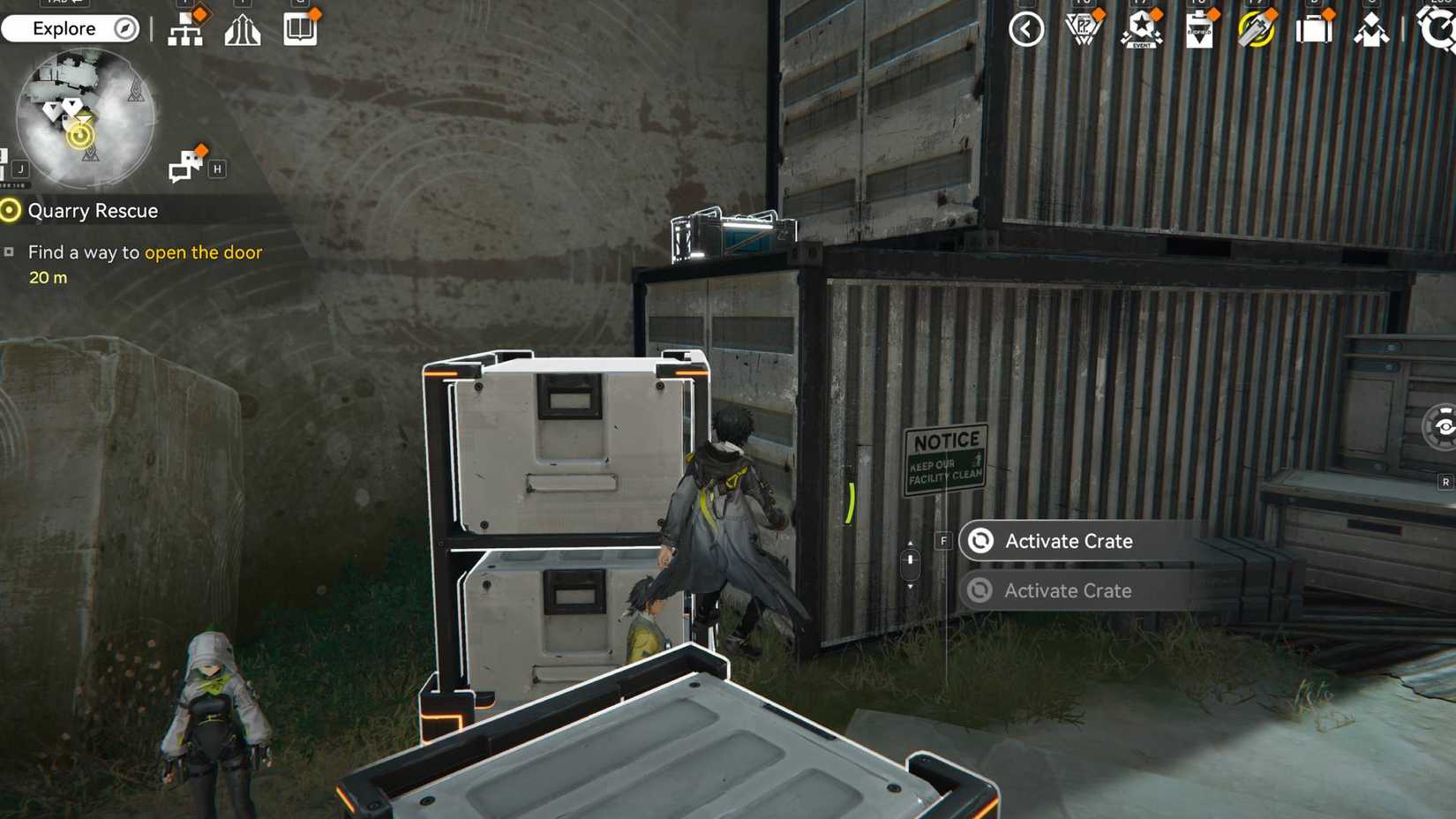 Сундуки, прыжки по ящикам чтобы добраться до сундука