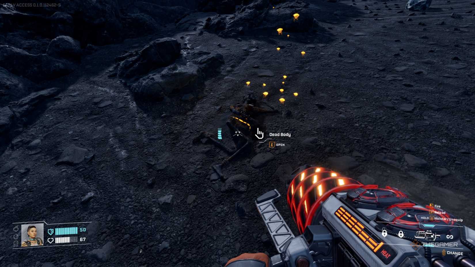 Dead body on the ground in StarRupture.