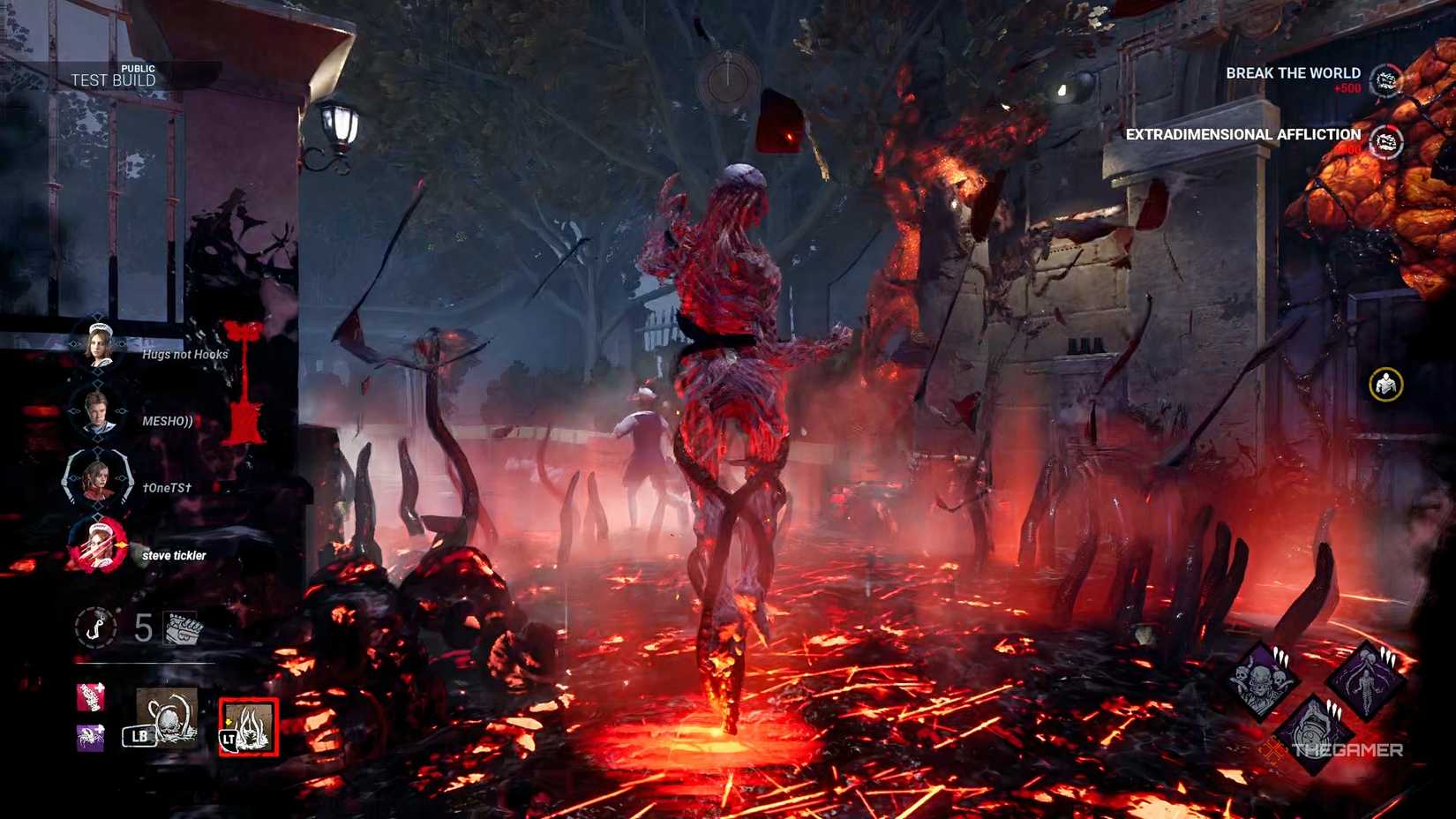 Dead by Daylight The First gameplay showing the red Undergate power.