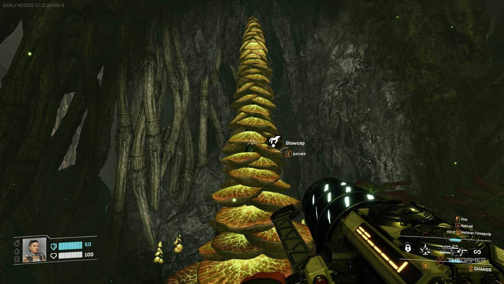 Glow Cap plant in StarRupture.