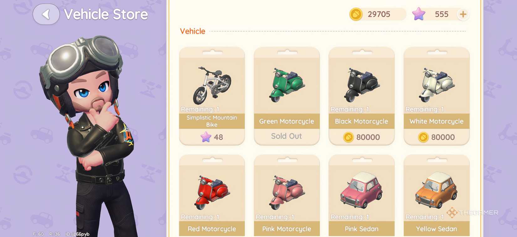 Магазин транспорта Эндрю в Heartopia.