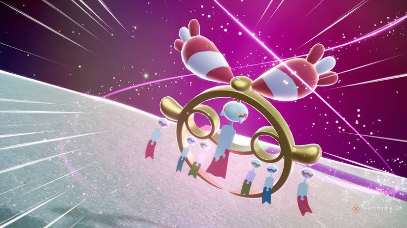 Mega Chimecho in Pokemon Legends: z-A.