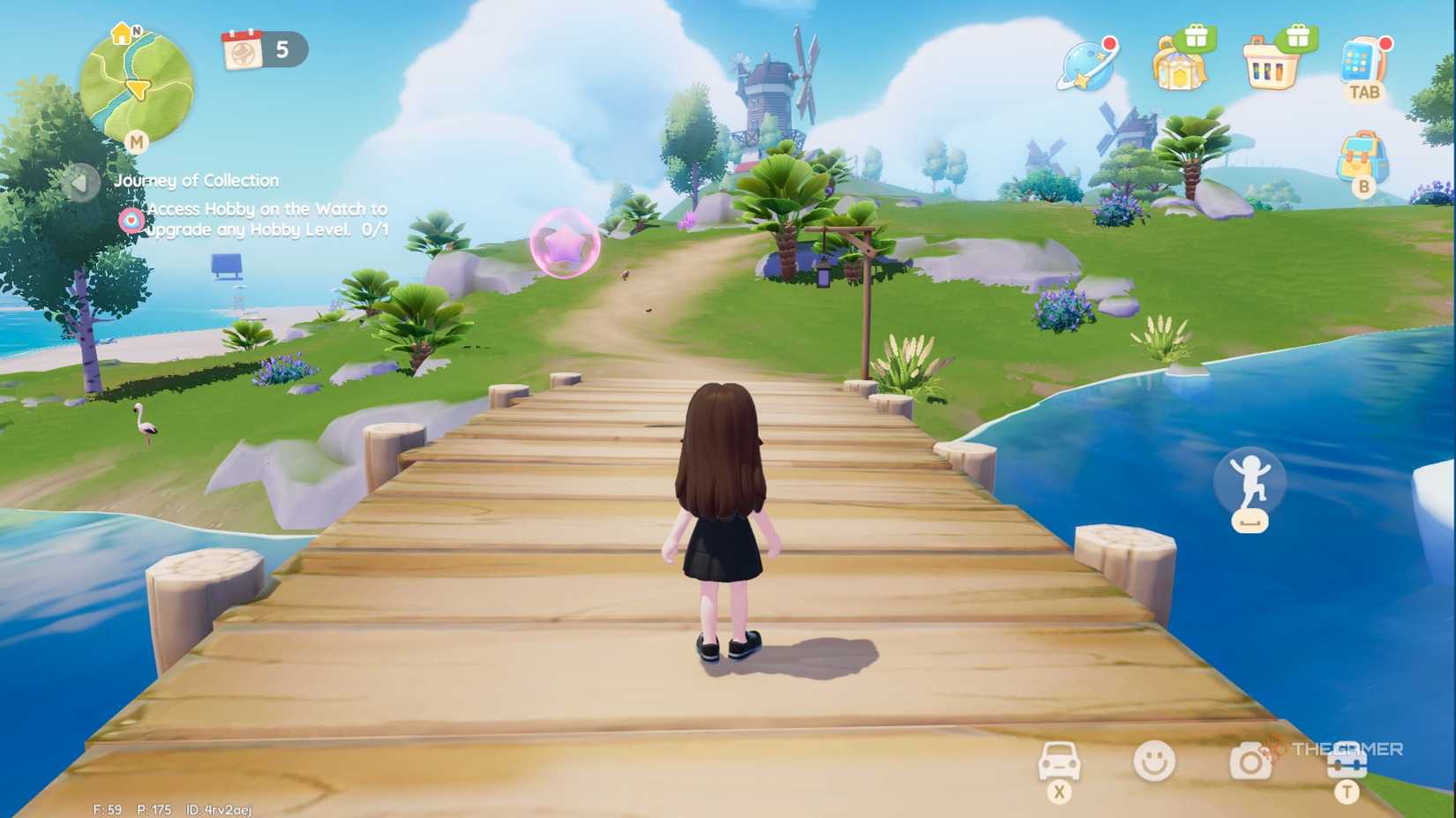 Pink bubble location #10 in Heartopia.