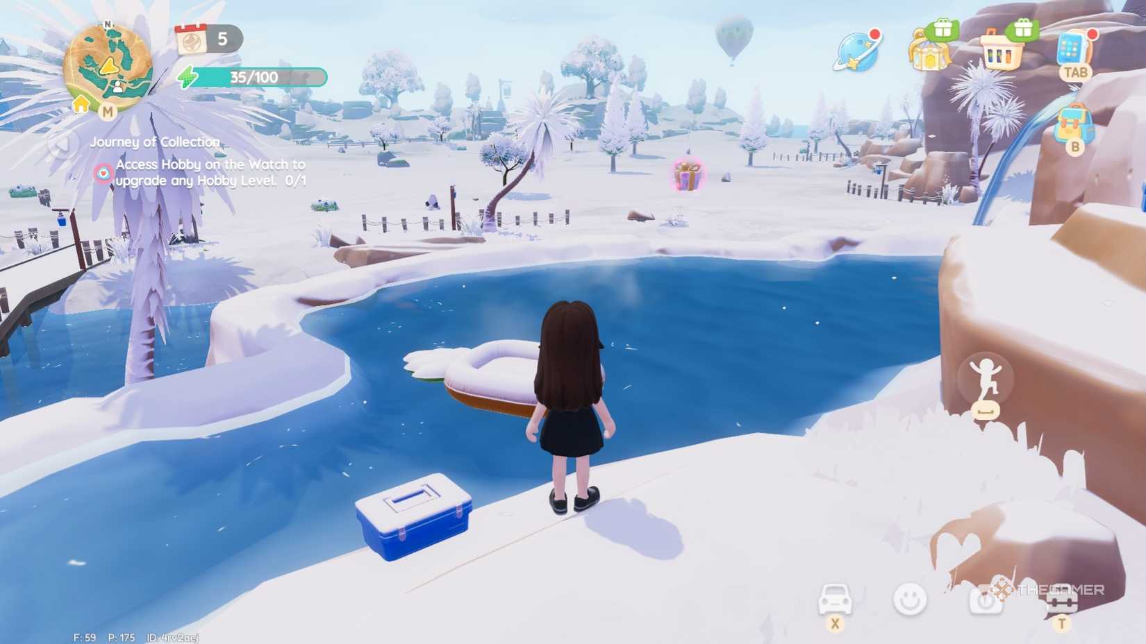 Pink bubble location #2 in Heartopia.