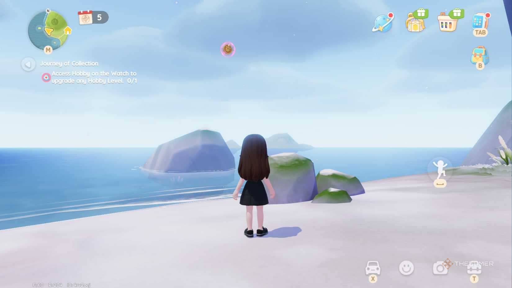 Pink bubble location #7 in Heartopia.