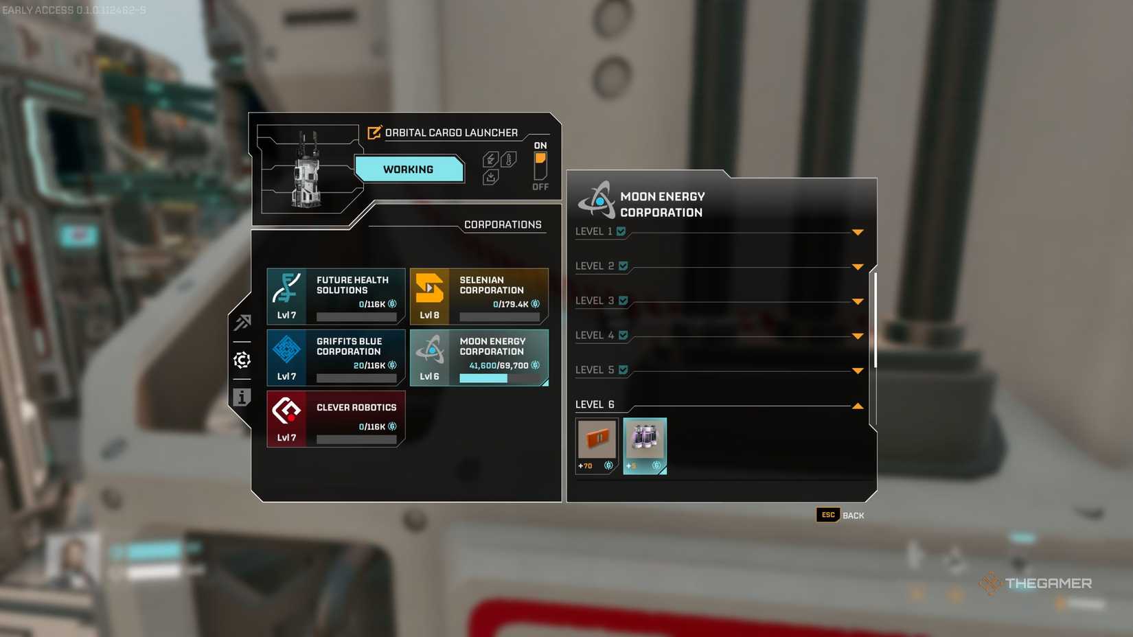 StarRupture all corporations in the cargo launcher.-1