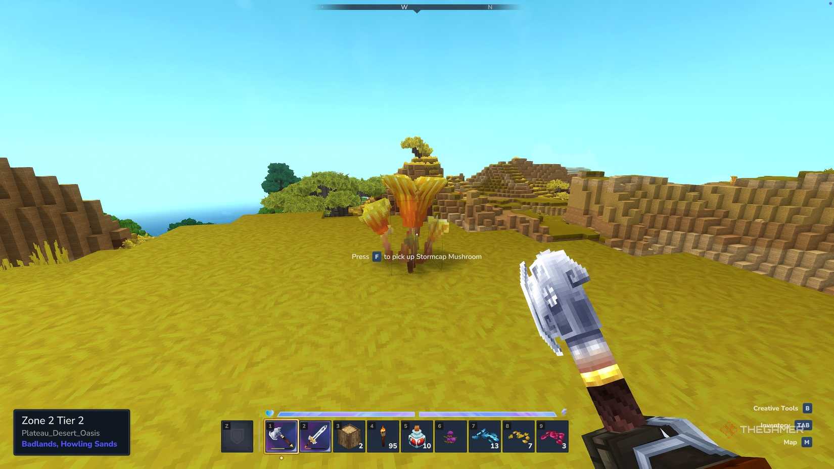 Гриб Штормошляпник в Hytale.