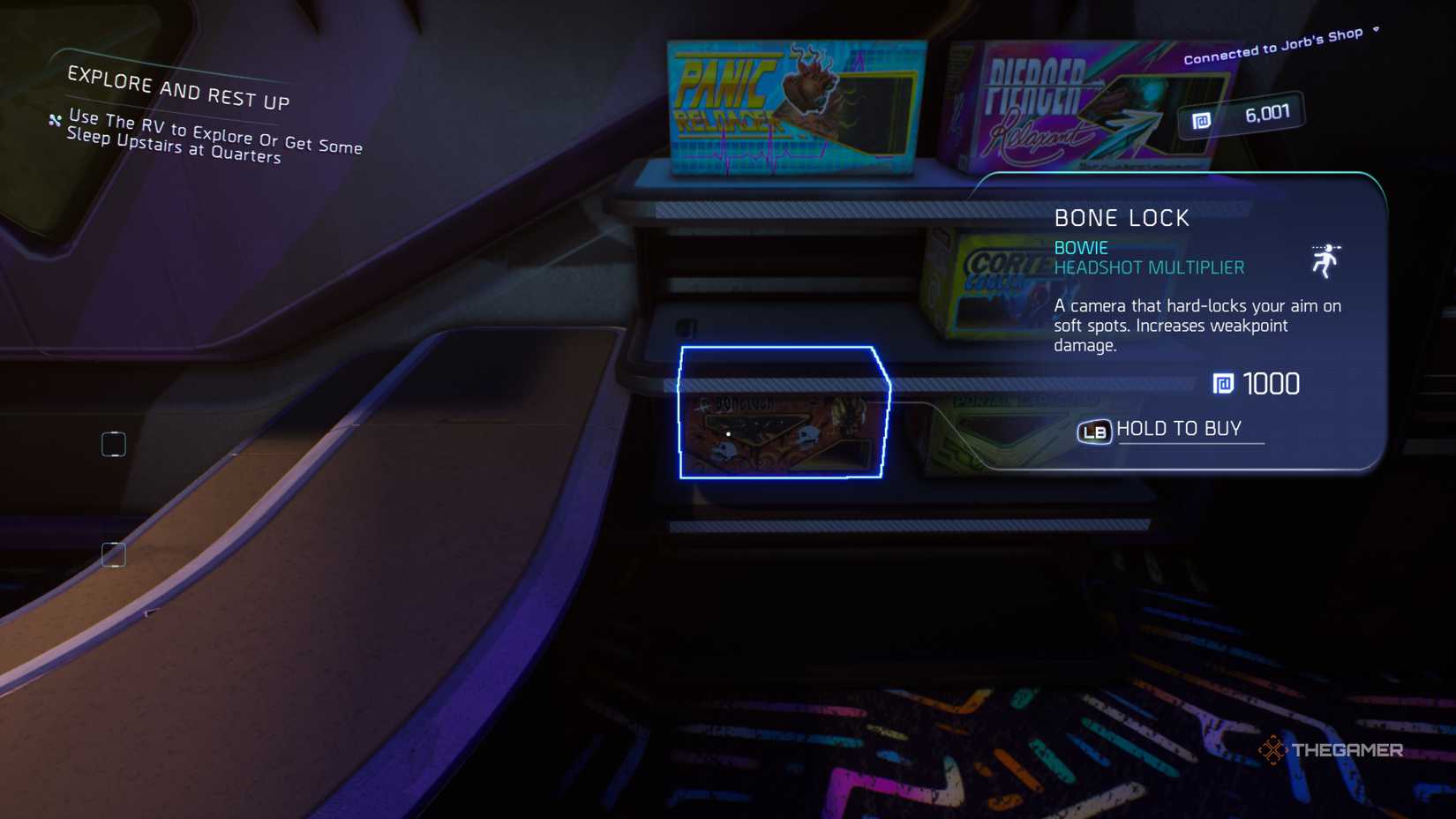 Улучшение Bowie Bone Lock в High On Life 2, увеличивающее урон от выстрелов в голову.