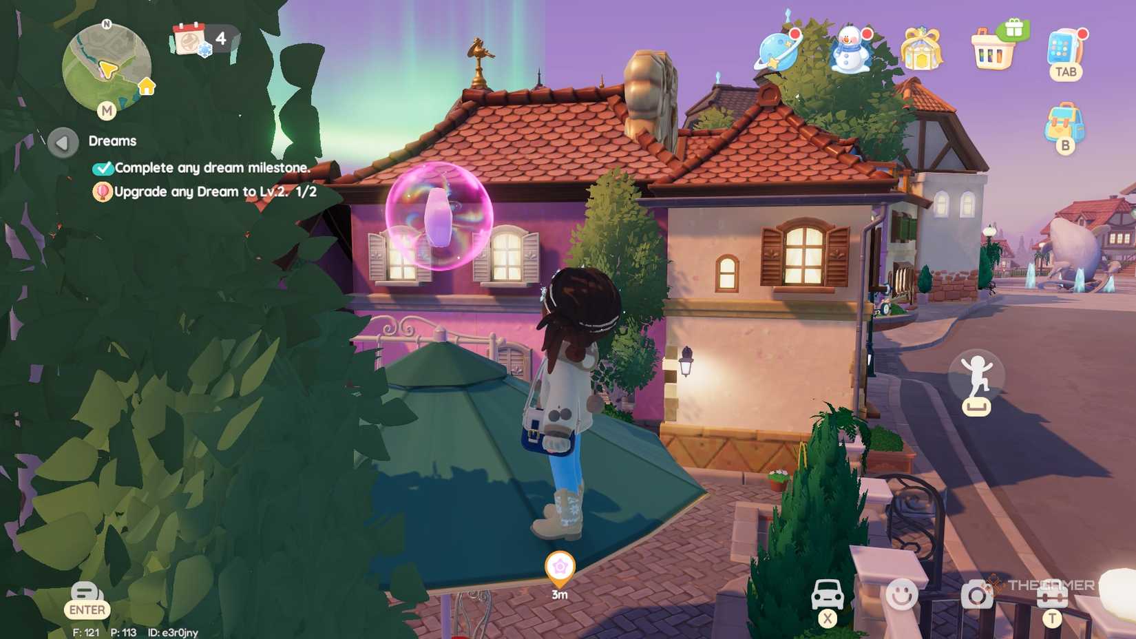 Розовый пузырь в Хартопии, локация 15.