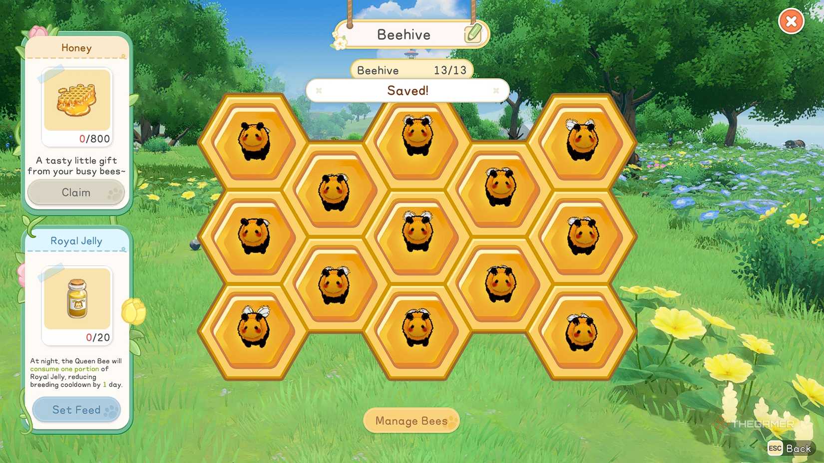 Starsand Island Заполненный пчелами улей на участке игрока