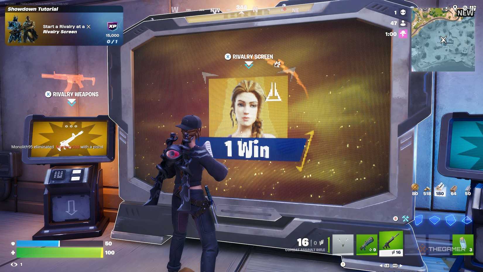 Fortnite Rivalries доска счёта