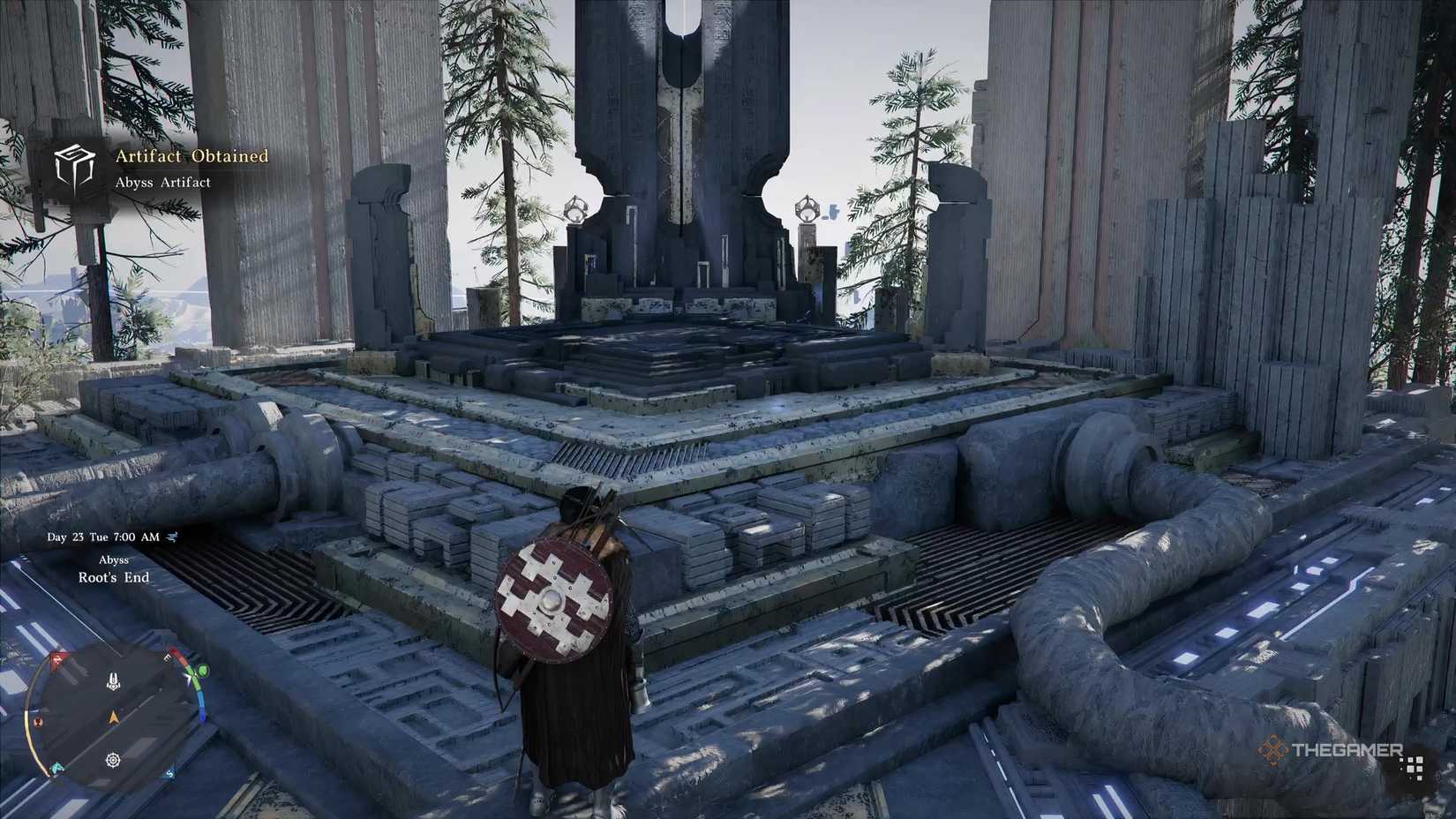 Получение Артефакта Бездны после завершения квеста