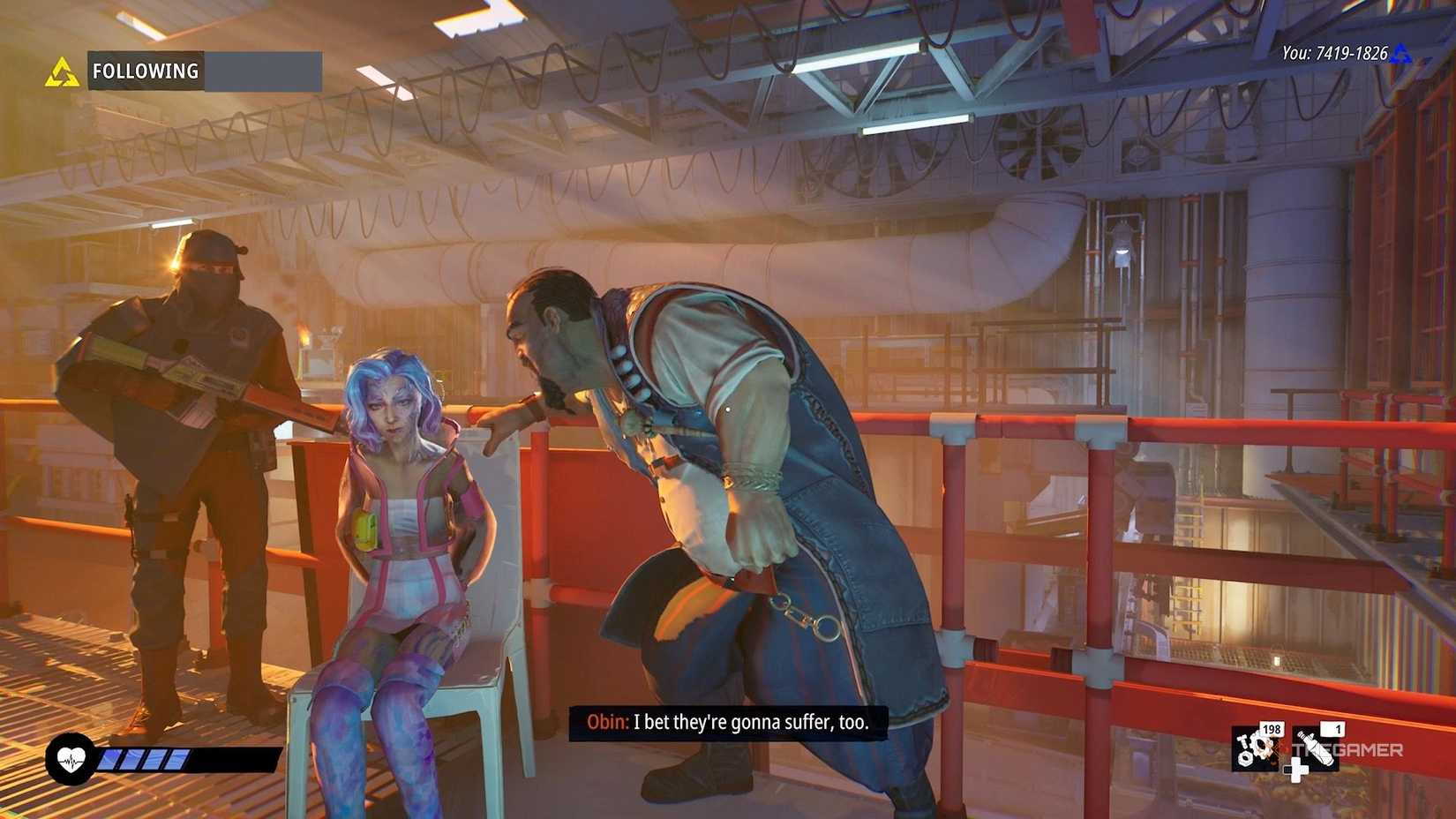 Обин допрашивает Эйлу