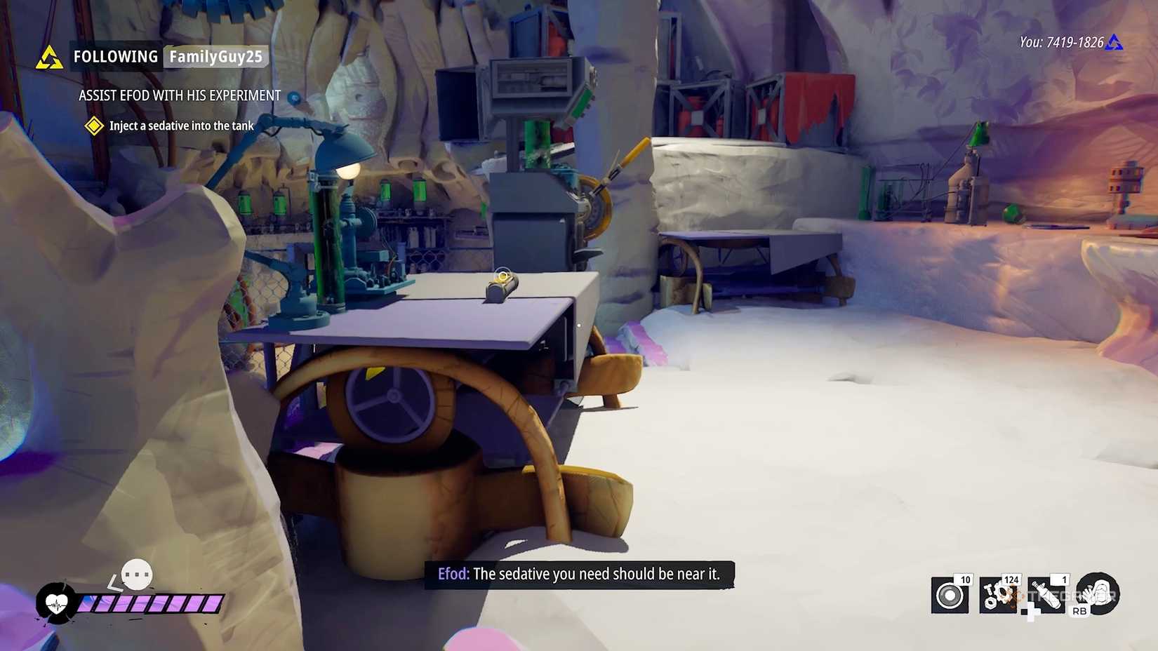 Транквилизатор и диффузор в Tides of Tomorrow