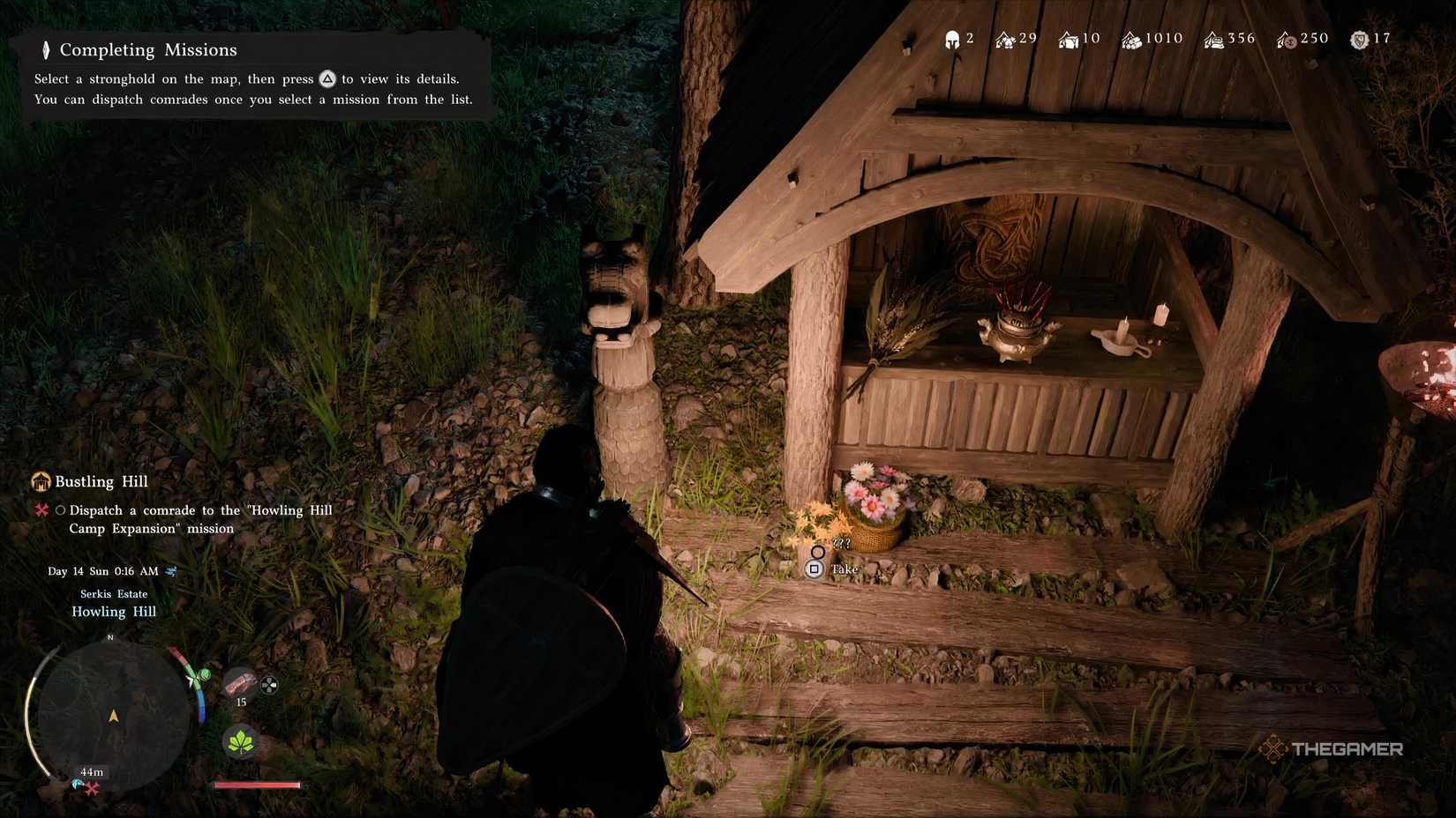 Старт миссии «Оживлённый холм» в Crimson Desert