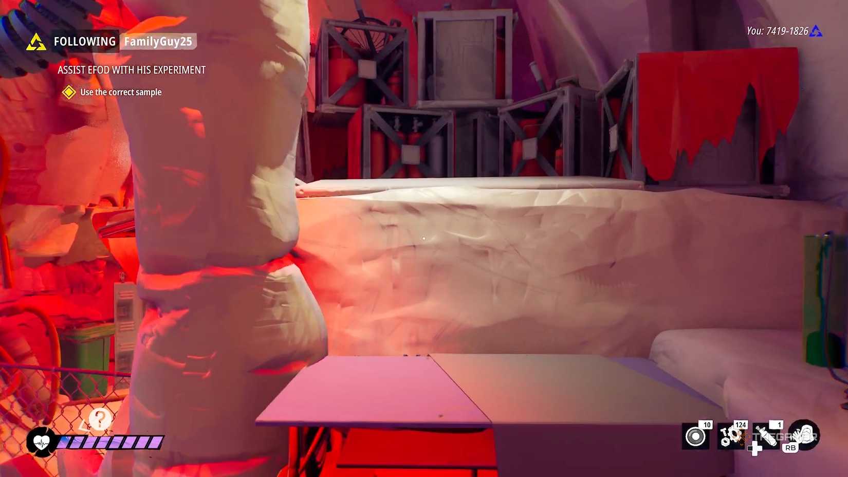 Столы, на которые нужно забраться в лаборатории Эфода в Tides of Tomorrow