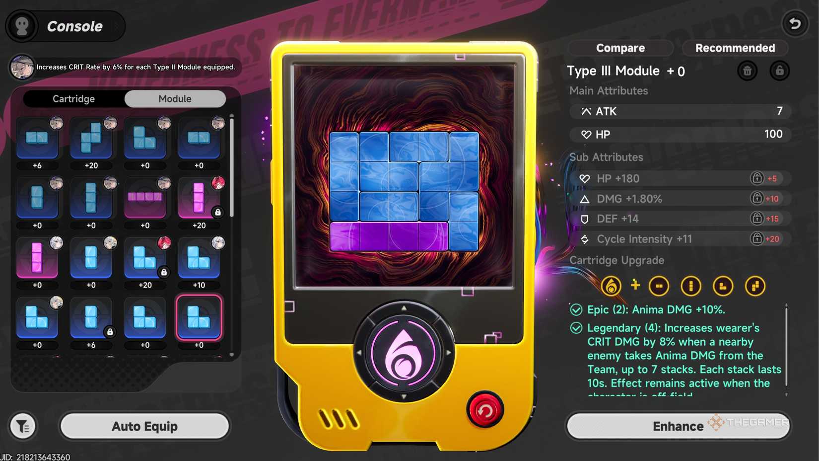Neverness To Everness NTE Jiuyuan best console and module layout.